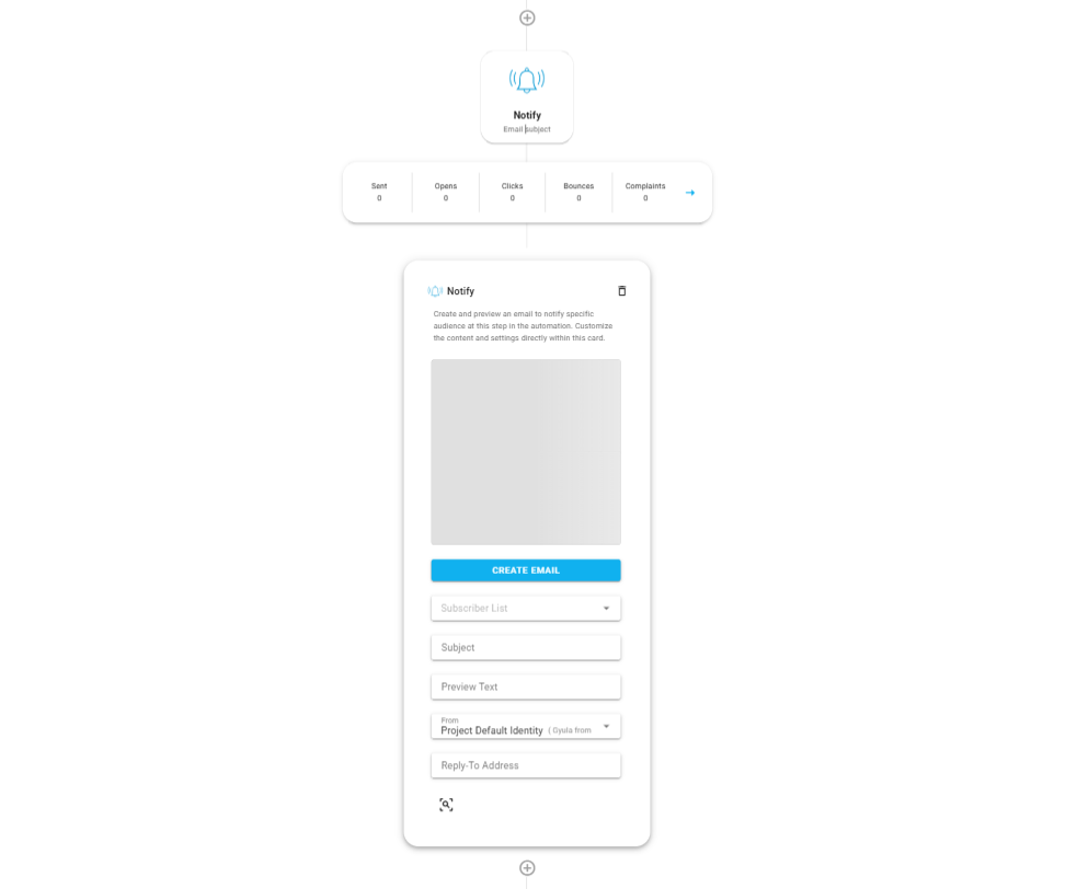 Automation node notify card Icon