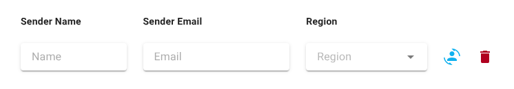 A screenshot of the project delivery mode settings with add identity form.